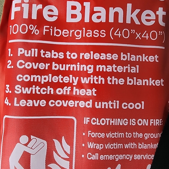 NWT Mart Cobra First Response Fire Blanket  40 x 40 inch - Picture 10 of 10